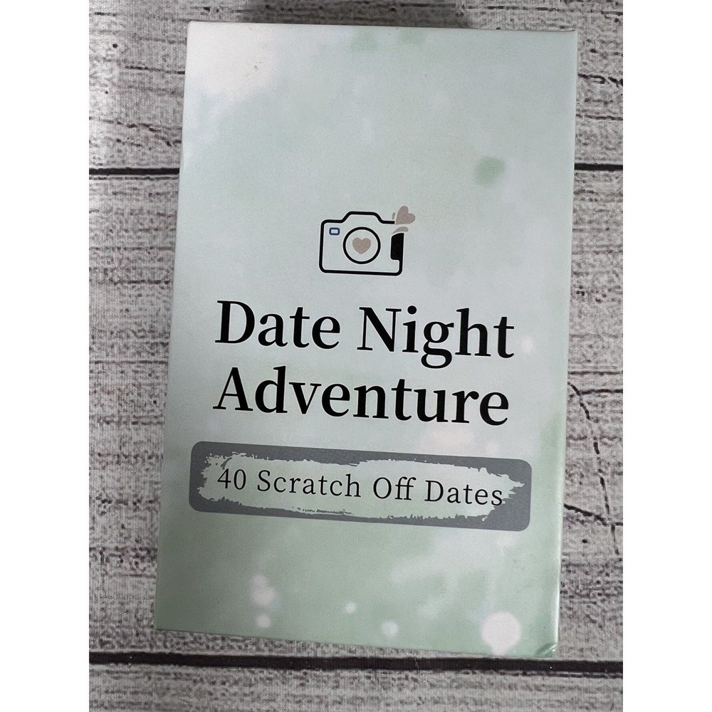 Date Night Adventure - 40 Scratch Off Dates Couples Dating Card Game